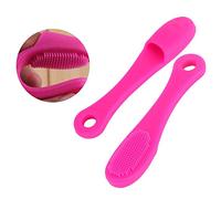 Limpiador Facial-Cepillo De Dedos Cepillo De Limpieza Facial Manual, Cepillo De Silicona, Limpiador Facial Con Cepillo De Poros Dedo Para Cepillo De Fibra Suave, Masaje Facial
