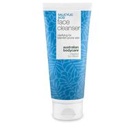 Limpiador Facial con Ácido Salicílico para piel grasa, granos, puntos negros y poros obstruidos - limpieza profunda diaria con Salicylic Acid - 200 ml