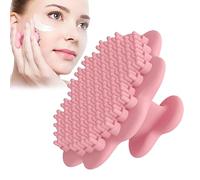 Limpiador facial de silicona, limpiador facial para hombres, cepillo de masaje facial respetuoso con la piel, cepillo de limpieza facial de agarre cómodo, multifunción portátil para eliminar el exceso