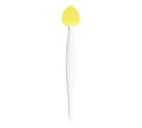 Limpiador facial de silicona para mujer, cepillo de limpieza facial de doble cara, textura exfoliante suave, diseño fácil de viajar, herramienta de cuidado de la piel para eliminación de maquillaje