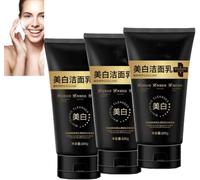 Limpiador Facial Purificante en Espuma, Limpiador Facial Hidratante y Exfoliante, Hidratante y Iluminador Natural y Suave, para Todo Tipo de Piel