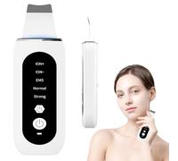 Limpiador Facial Ultrasónico,Peeling Ultrasonico Facial,Con 4 Modos Skin Scrubber,Espatula Ultrasonica Facial Profesional,Para Eliminación de Puntos Negros y Cuidado Facial