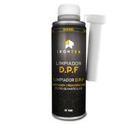 Limpiador Filtro Partículas Diésel - IRONTEK - 375 ml | IT105 | Sin Desmontaje | Apaga Testigo Motor | Acción Curativa y Preventiva