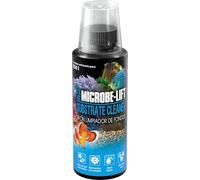 Limpiador Fondo Acuario 118 ml - ARKA Substrate Cleaner - 100% biológico con bacterias vivas - Elimina Lodo, restos y Suciedad - sin sifón ni Tubo - Agua Clara en Dulce y Marino