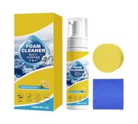 Limpiador Interior Coche,Espuma Limpiadora Profunda Todo Uso 150ml - Limpiador Interior Automotriz Cuero,Coche SUV Autocaravana Salpicadero Tapicería y Alfombras