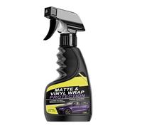 Limpiador interior de coche - 120 ml con revestimiento mate hidrofóbico protección UV | Detallista de protección de envoltura automática | para ruedas, panel de puerta, asiento, salpicadero, manchas