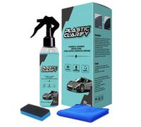 Limpiador interior de coche, 200 ml, restaurador de revestimiento de coche, nanospray para cuidado de , abrillantador para manijas de puertas, neumáticos, motocicletas y vehículos exteriores
