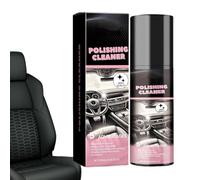 Limpiador interior de coche, espray de detalles automáticos, spray de limpieza de vehículos, fácil de usar, brillo de larga duración, 12 x 3 x 3 pulgadas para automóvil