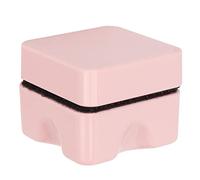 Limpiador magnético de cristal para acuario, raspador de algas, impermeable, pequeño cepillo magnético para acuarios, color rosa