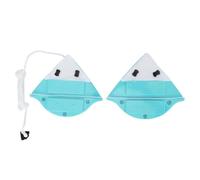 Limpiador magnético de ventanas para exteriores, limpiador magnético de doble cara, herramienta de limpieza de vidrio, cepillo para ventanas esmaltadas con grosor de 0,2 a 1,5 cm, 5 a 15 mm