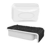 Limpiador magnético para vidrio de acuario - Cepillo magnético para acuarios de vidrio, removedor de algas | Cepillo de limpieza de vidrio de acuario, cepillo protector magnético para tanque av