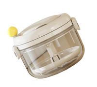 Limpiador manual de retenedores con estuche de almacenamiento de ortodoncia integrado, materiales ABS resistentes para el cuidado de prótesis dentales, organizadores de accesorios