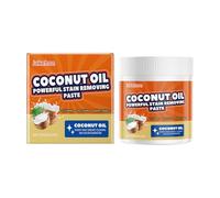 Limpiador Multifunción Potente para Cocina, Pasta Limpiadora de Aceite de Coco, Detergente Multiusos para Grasa, Removedor de Arañazos de Acero Inoxidable, Desengrasante para Grifos, Azulejos y Horno