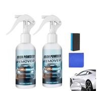 Limpiador Multifuncional de Manchas de Aceite y óxido para Autos, Spray removedor de óxido, eliminador de surcos para Metal, disolvente de surcos de Alta Resistencia para Metal (2 Piezas)