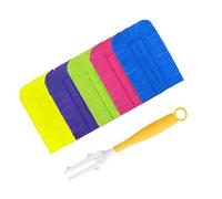 Limpiador multiusos con cabezal flexible, almohadilla de limpieza lavable para espacios reducidos y superficies detalladas, pulidor de microfibra