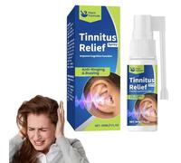 Limpiador oidos adultos Spray, tinnitus relief for ringing ears, limpiador de oidos cera audispray, Alivio de Tinnitus para Oídos Zumbidos,Spray de Cuidado de Limpieza de Cerumen (1pc)