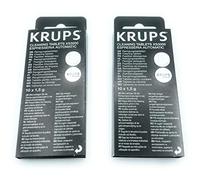 Limpiador origianl para Cafeteras Krups (2x10 unidades) XS3000 Compatible con Modelos Krups Espresso Espresseria Automatic y Otros,