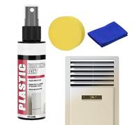 Limpiador para Aire Acondicionado de Ventana | 100 ml Spray Antiamarilleo,Limpiador para Aire Acondicionado de Autocaravana - Elimina Suciedad Polvo Grasa en Conductos Hogar Calefacción