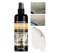 Limpiador Para El Interior Del Coche - Spray de Limpieza para Tela y Cuero de 100 ml | Solución Limpiadora Para Asientos Y Salpicadero | Para Techo Electrodomésticos Cuero Tapicería Sofá Muebles Hogar