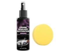 Limpiador Para Faros De - Coche 120 Ml Pulimento, Automotriz Acción Rápida Kit, Limpieza Antiamarilleo Reacondicionamiento Y Reparación | Multipurpose Outdoor Indoor Utility Premium