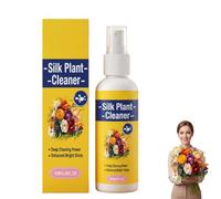 Limpiador para flores artificiales, spray quitapolvo para flores artificiales, spray limpiador para plantas de seda, secado rápido, apto para telas y plantas artificiales
