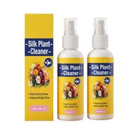 Limpiador para flores artificiales, spray quitapolvo para flores artificiales, spray limpiador para plantas de seda, secado rápido, apto para telas y plantas artificiales