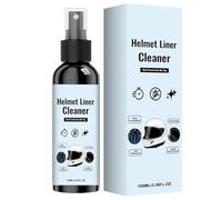 Limpiador para Forro de Casco de Moto | Solución de Grasa y Sudor Interna de 100 ml - Spray Eliminador de Olores,para Hombres, Mujeres, Jóvenes, Adultos, Aficionados, Amantes de la Moto y Familia