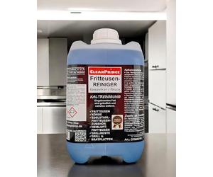 Limpiador para freidoras, 5 litros, para freidoras, acero inoxidable, líquido Cleanprince