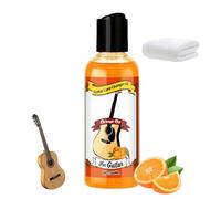 Limpiador para Guitarra,120ml Aceite de Limon Guitarra,Limpiador de Diapasón de Guitarra,Accesorios Guitarra,con Toalla, para Violín,Piano,Guitarra Acústica
