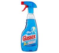 Limpiador para limpiacristales con amoniaco, 4 unidades de 500 ml [2 L], Glassex