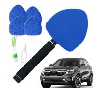Limpiador para Ventanas Interiores,Escoba Extensible Desmontable para Coche Camión Camping-Car - Limpiador De Parabrisas Desmontable para Espejo Ventana Puerta Interior Exterior Camión