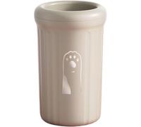 Limpiador portátil de pies de perro, taza de limpieza de pies de cachorro, arandela desmontable para patas de mascotas con cerdas suaves, aseo diario suave para viajes, uso de camping, 3.35 x 3.35 x