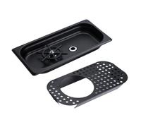Limpiador profesional de acero inoxidable para construcción automática de tazas de café, fregadero de cocina, herramienta de lavado de tazas de café