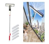 Limpiador Profesional de Ventanas Incluye 5 Paños de Limpieza Herramienta Multiusos para el Hogar Adecuado para Múltiples Escenarios