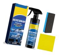 Limpiador profesional de vidrio de emulsión de película de aceite en aerosol para automóvil con fórmulas nocturnas para una máxima protección de cera de vela de coche