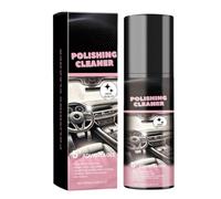 Limpiador pulidor de interiores de automóviles, spray multiusos para detalles de automóviles, brillo duradero y adecuado para interiores, neumáticos, etc.