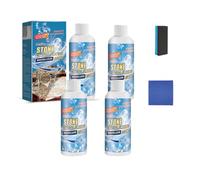 Limpiador quitamanchas de piedra, quitamanchas de mármol, pulido de mármol, quitamanchas de encimera de cuarzo, quitamanchas de granito, eliminación eficaz de oxidación, óxido, manchas (4PCS)