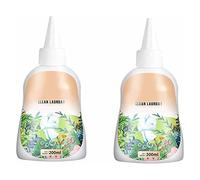 Limpiador quitamanchas de ropa de 200 ml, limpiador de manchas difíciles de ropa, eliminación rápida de manchas de aceite, café, jugo, sangre, etc. (2 piezas)