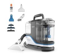 Limpiador quitamanchas Vax SpotWash Max Duo, quitamanchas para alfombras y tapicerías con tecnología SpinScrub, depósitos XL, limpieza profunda para manchas, sofás, suelos duros