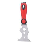 Limpiador raspador de masilla de pintura de acero inoxidable multiusos, abridor, extractor de clavos para pintar mejoras para el hogar