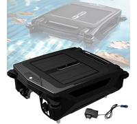 Limpiador robótico de piscina - Robot de limpieza de piscinas automático inalámbrico solar y alimentado por pilas con prevención de obstáculos