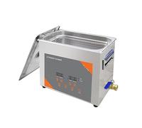 Limpiador sónico, Limpiador Ultrasónico Digital De 6L Y 180W, Temporizador Calentado For Baño, Degas For Disco De Vinilo, Inyector De Carburador, Motor De Piezas De Automóvil De Latón,Uso prolongado