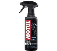 Limpiador Spray A Seco Motul Mc Care E1 Lavado & Cera De 400ML