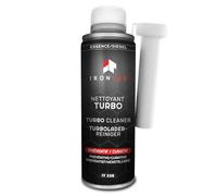 Limpiador Turbo Gasolina y Diesel 300ml - Irontek IT225 | Decalaminiza Turbocompresor sin Desmontaje | Previene Gripaje | Limpia Geometría Variable | Preventivo y Curativo | Compatible Post-Combustión