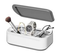 Limpiador ultrasónico 3T6B, 48 KHz, limpiador ultrasónico, 640 ml, dispositivo limpiador ultrasónico con 2 ajustes de tiempo para joyas, dentaduras, relojes, gafas
