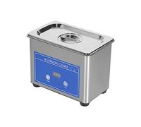 Limpiador ultrasónico con temporizador, dispositivo de limpieza ultrasónica de 42 KHz, limpiador ultrasónico de 35 W, máquina de limpieza de acero inoxidable de 800 ml para joyas, gafas y piezas