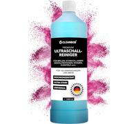 Limpiador ultrasónico concentrado de 1 litro, limpieza de gafas, joyas, relojes, dentaduras postizas, baño ultrasónico adecuado para todos los dispositivos ultrasónicos, limpiador de joyas de plata,