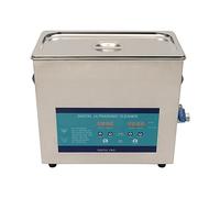 Limpiador ultrasónico de 6,5 L con función de Degas para limpieza de joyas, gafas de reloj y más dispositivo ultrasónico con calefacción, pantalla LED y ajuste de tiempo de 30 minutos