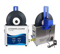 Limpiador ultrasónico de 6,5 L para Discos de Vinilo, Sistema de Limpieza de Discos de Vinilo de 300 W con calefacción, Temperatura Ajustable, desgasificación y Soporte Elevador. Compatible