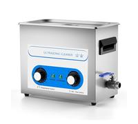 Limpiador ultrasónico de 6,5 l y 40 kHz, máquina limpieza ultrasónica con calefacción for piezas motor carburador(Digital Control)